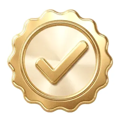 Checkmark badge — FatBet
