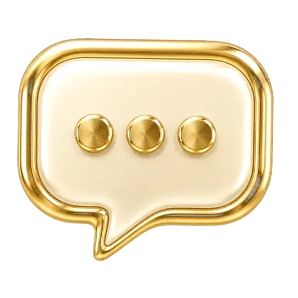 Three-dot speech bubble — FatBet