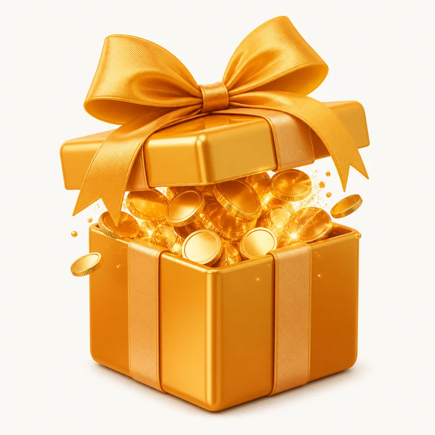Ribbon-tied gift box — FatBet