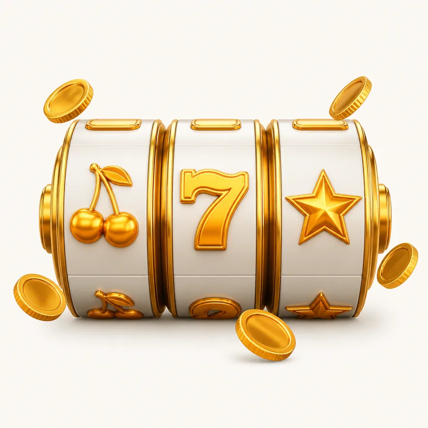 Three slot reels — FatBet