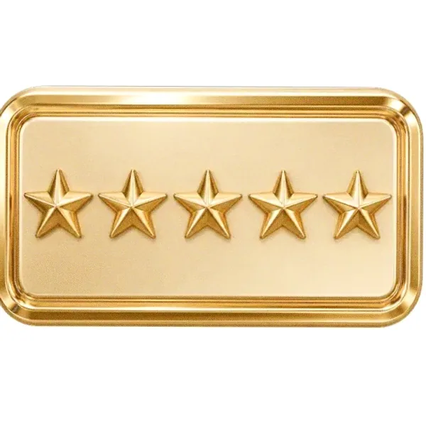 Five-star rating plaque — FatBet