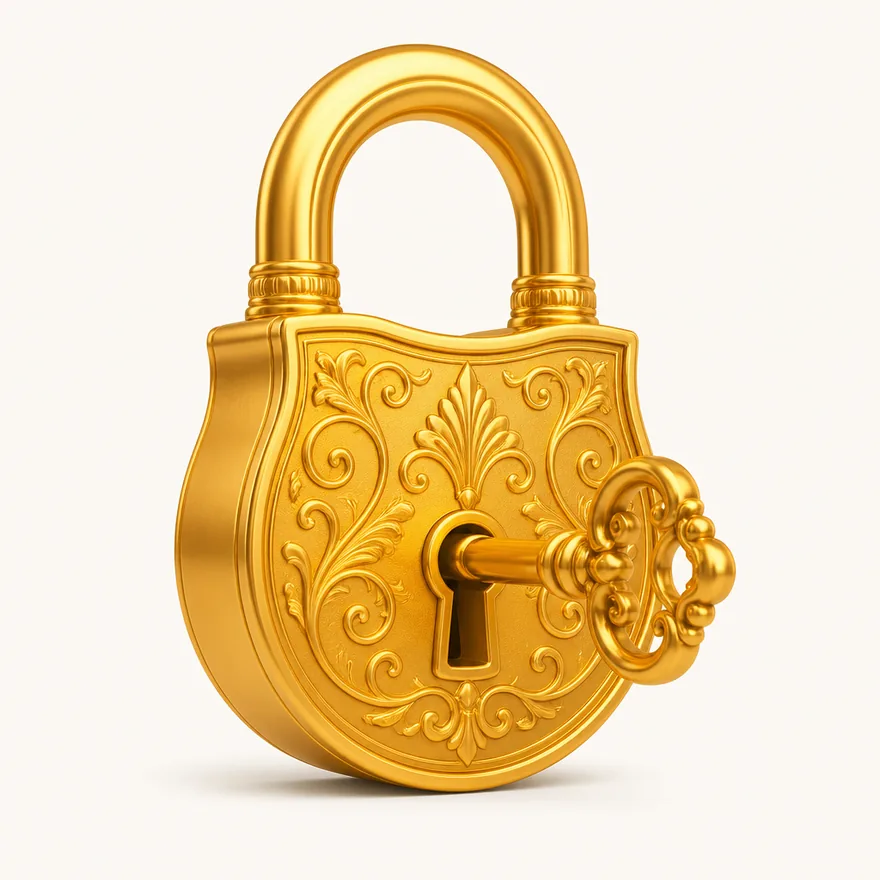 Padlock with key — FatBet
