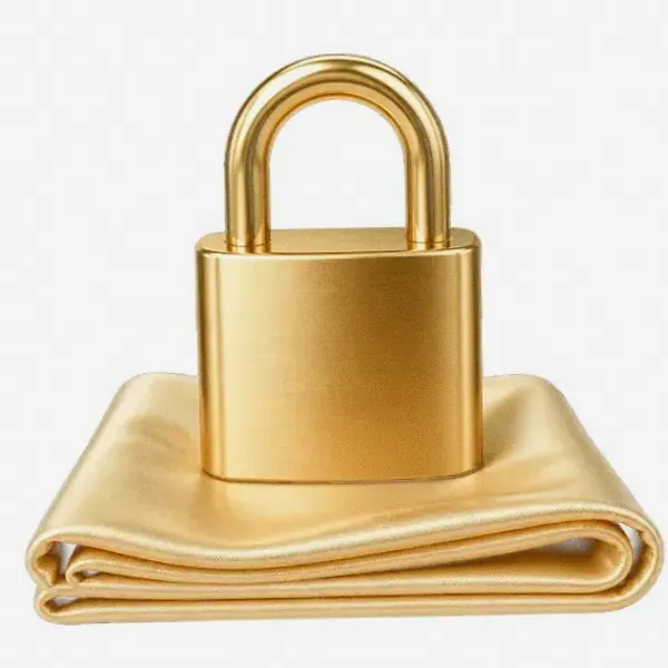 Padlock on folded cloth — FatBet